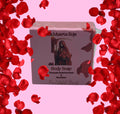 Santa Muerte Roja Shae Butter and rose soap