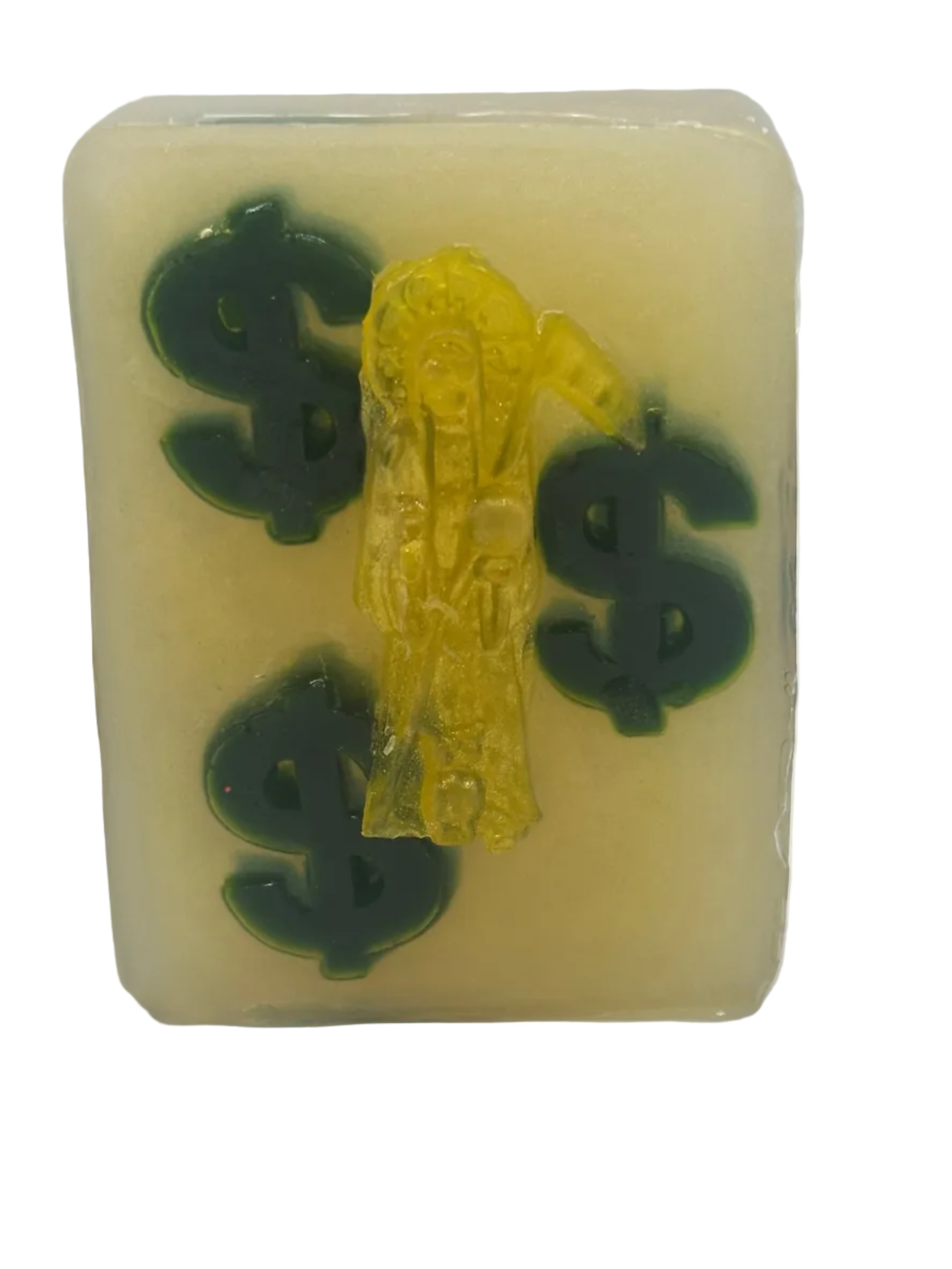 Santa muerte money soap
