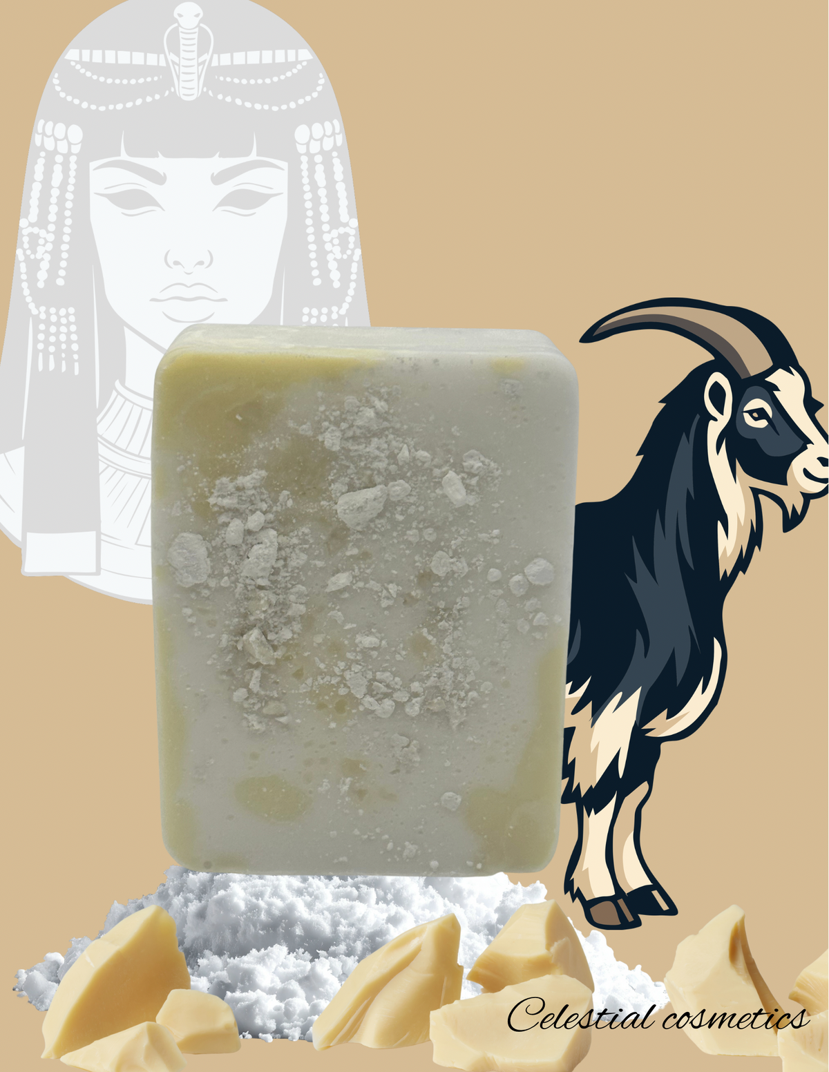 Goat milk cascarilla and cocoa butter