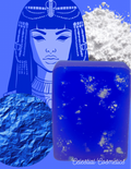 Blue anil and cascarilla