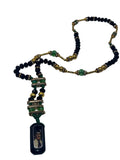 Jesus mal verde necklace