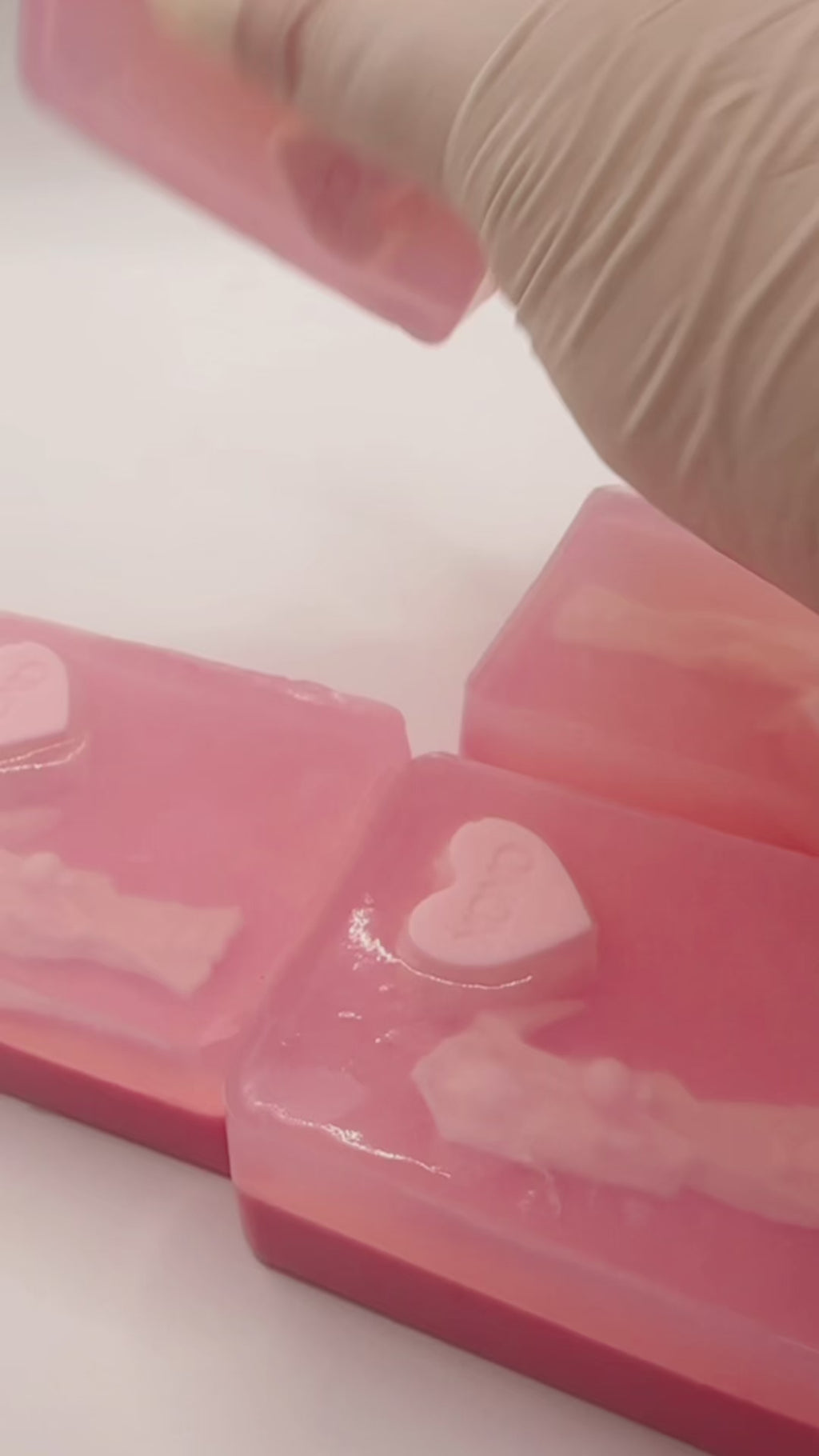 Santa muerte Valentine’s Day soap