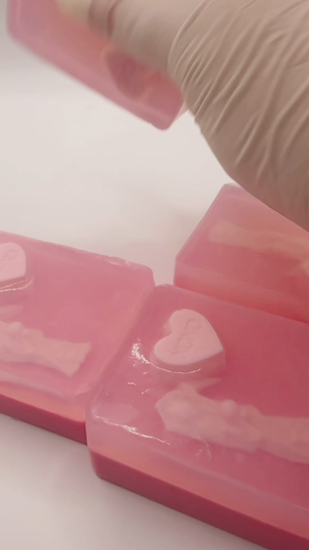 Santa muerte Valentine’s Day soap